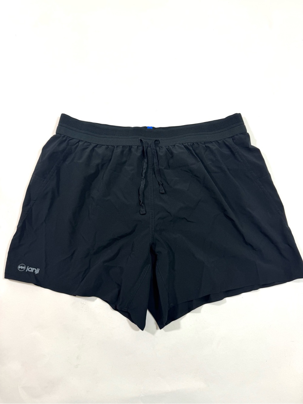 Janji Mens 5 Inch AFO Middle Shorts Black